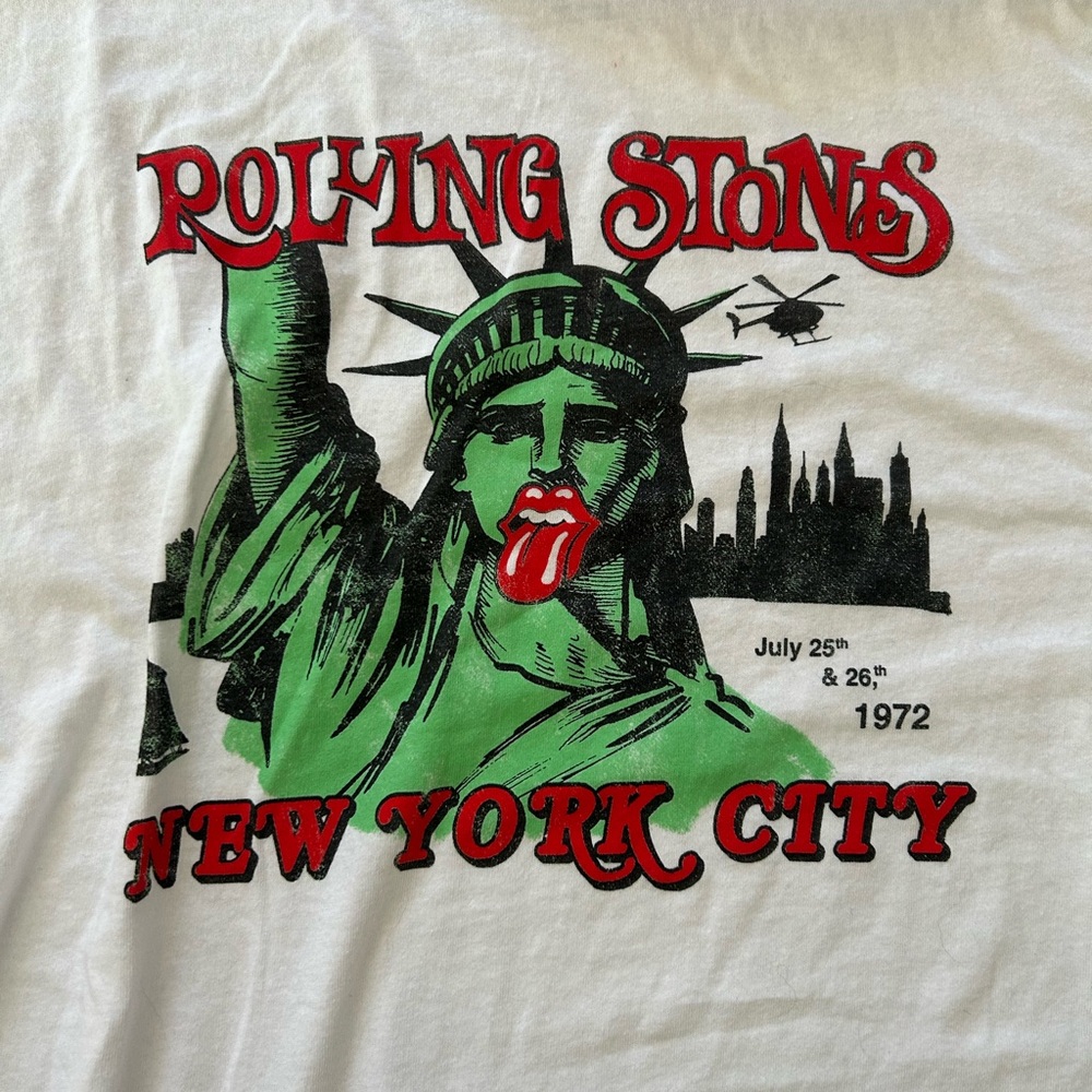 Rolling Stones New York City Graphic T-Shirt - XXL - Picture 3 of 3